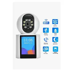 GENERICO - Camara De Seguridad Con Pantalla Videollamadas