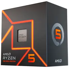 AMD - Procesador Ryzen 5 7600 AM5 (3.8GHz-5.1GHz) Fan/Vídeo