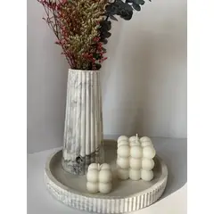GENERICO - Decorativos para el hogar base jarron velas flores