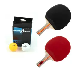 SPORTFITNESS - COMBO RAQUETA 6 PELOTAS