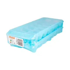 IMUSA - Cubetera de Hielo Plásticas X2 Unds Azul