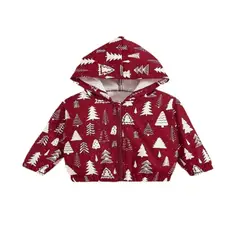 GENERICO - Chaqueta Infantil Color Escarlata