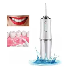 GENERICO - Irrigador oral portátil con chorro de agua para limpieza higiene bucal