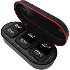 GENERICO - Micrófono SYNCO G2A2 MEGA de solapa doble para camaras y celular