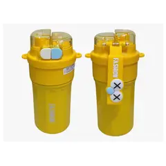 GENERICO - Termo En Acero Inoxidable 500ml Nuevo Amarillo