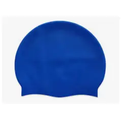 GENERICO - Gorros De Natación 100% Silicona Originales Piscina Azul