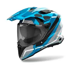 AIROH - COMMANDER 2 MAVICK CERULEAN AZUL BRILLO TALLA S