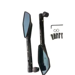 GENERICO - Espejos Rizoma 5 Puntas Vidrio Grande Universal Moto