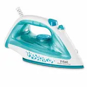 T-FAL - Plancha de Ropa Vapor Essential Dura Azul Turquesa 1830007593