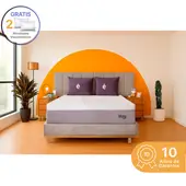 ESSENZA - Colchon Queen 1.6 m +2 Almohadas Royal Balanzze Colchones