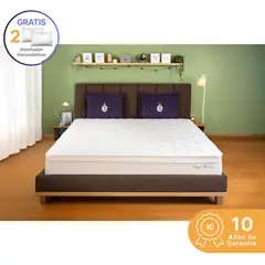 ESSENZA - Colchon Doble 1.4 m +2 Almohadas Royal Prince Top Colchones