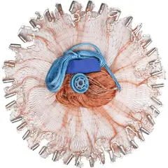 GENERICO - Atarraya Pesca De Cañamo De 90 cm De Diametro 1. 80 Radio