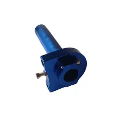 GENERICO - Acelerador De 14 Metalico Aluminio Universal Moto