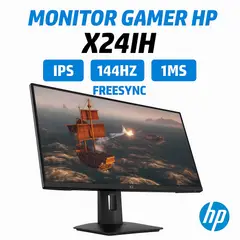 HEWLETT PACKARD - Monitor Gamer HP X24ih 238” FHD IPS 144Hz 1ms FreeSync