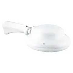 BOCCHERINI - Ducha Maxi Zent Sin Selector Blanca + manguera + Niple
