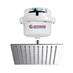 BOCCHERINI - Ducha Control De Temperatura Regadera Cuadrada de 15 cm