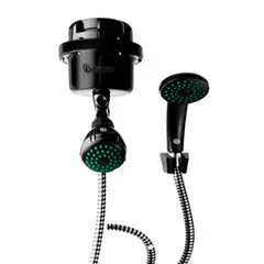 BOCCHERINI - Ducha Control De Temperatura Dirigible Con Accesorios 110V Negra