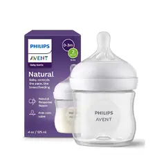 AVENT - Tetero Biberon 4 Onz Anticólico Natural Response