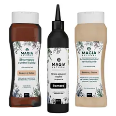 MAGIA NATURAL - Kit Crecimiento y Anticaída con Romero 500ml -