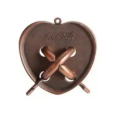 GENERICO - Rompecabezas 3d De Metal Puzzle Tipo Hanayama