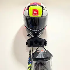 GENERICO - SOPORTE PARA CASCO DE MOTO