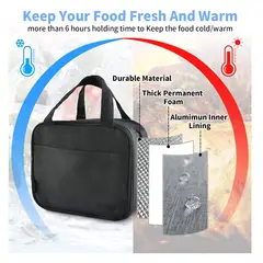 DISTRIBUCIONES GUZ SAS - Bolsa Térmica de Comidas y Bebidas Super Ligera
