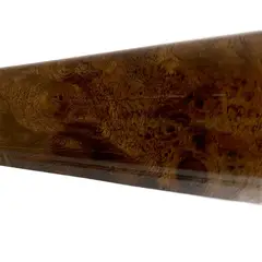 GENERICO - GUARDAESCOBA PLÁSTICO PVC CAFÉ - UAP PERFILES - 10 UNIDADES POR PACK