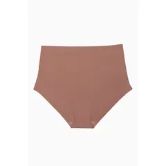 LILI PINK - Panty clasico talle alto corte láser en microfibra