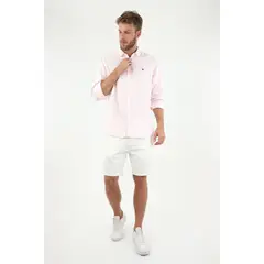 TENNIS - Camisa rosada para hombre