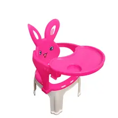 GENERICO - Silla Comedor Plástica Infantil Bandeja Removible 2en1 Bebé