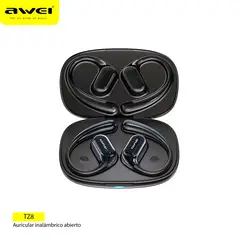 AWEI - Audifonos Bluetooth OWS TZ8 Negro IPX4