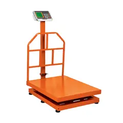 GENERICO - Báscula electrónica de plataforma, plegable, 500 kg, Truper