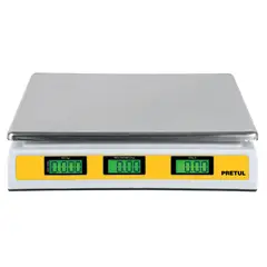 TRUPER - Báscula electrónica multifunciones 40 kg, Pretul