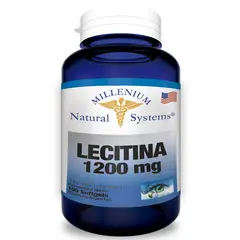 NATURAL SYSTEM - SUPLEMENTO LECITINA 1200 MG X 100 CAPSULAS