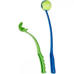 GENERICO - Lanzador Pelotas Perro Manual Juguete Interactivo Aire Libre