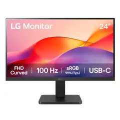 LG - Monitor Curvo 24 24U421A-B FHD HDMI USB-C 100Hz