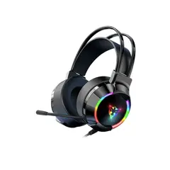 GENERICO - Diadema Gamer Con Luz Rgb De Juego + Microfono G606