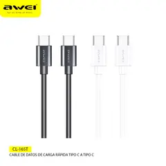 AWEI - Cable de datos de carga rapida tipo C Ref CL-165T
