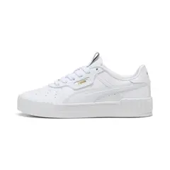 PUMA - Tenis Deportivos Marca Carina 30 Original Blanco Mujer