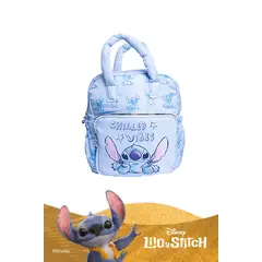 YOI - Morral con diseño de stitch "chilled vibes"