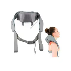 INNOVA - Masajeador De Cuello Antiestres Recargable Alto Confort Calefacción
