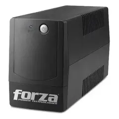FORZA - UPS BT-601, 600va/360w, 8 Tomas, Regulador Color Negro