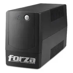 FORZA - UPS Interactiva Bt-1001, 1000va/600w con 8 Tomas Color Negro