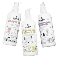 MAGIA NATURAL - Kit de Baño Para Bebes 500ml -
