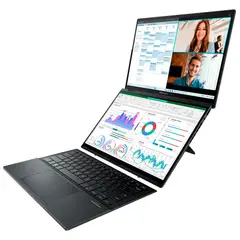 ASUS - Portátil Zenbook Duo UX8406 14.0'' Intel Core Ultra 9 185H RAM 32GB M.2 1TB W11H