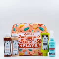 MAGIA NATURAL - Kit Capilar Viajero con Romero Quina Huevo y Desenredante 100ml -