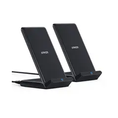 ANKER - Cargador inalámbrico 2 en 1 10W Qi para iPhone 151413 y Galaxy S22S21