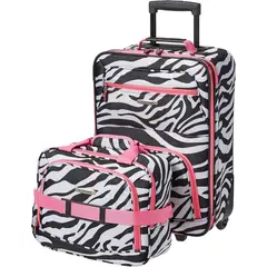 ROCKLAND - Conjunto de Maletas de Tela 2 Piezas Modelo 1419