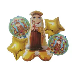 GENERICO - Bouquet 5 Pcs Decoración Virgen De Guadalupe