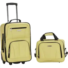 ROCKLAND - Maleta de Mano Expandible Fashion 2 Piezas 1419